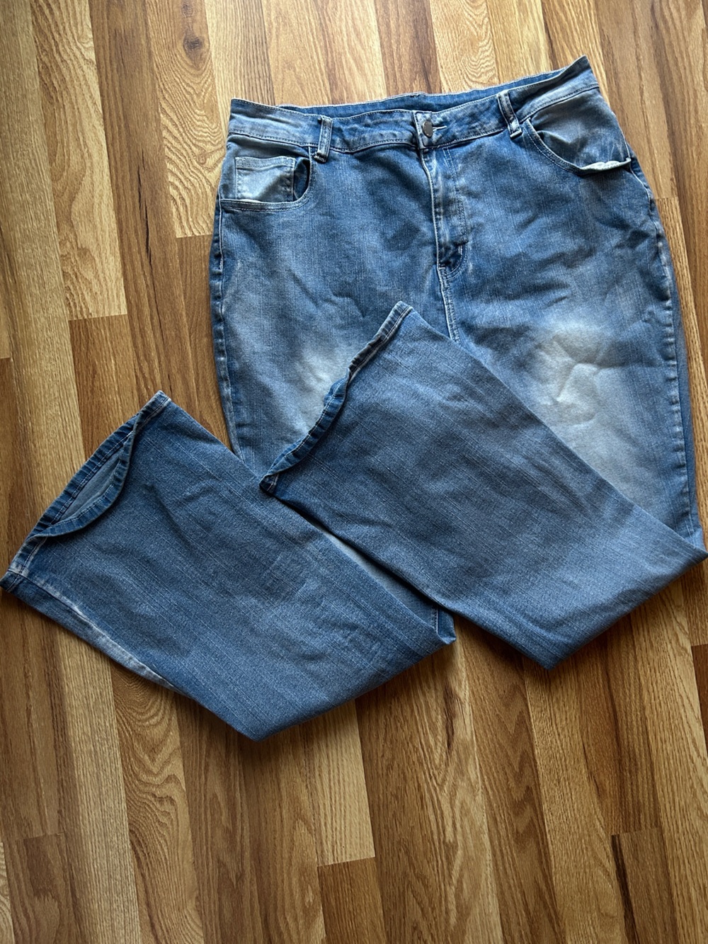 SHEIN Relaxed Denim Jeans
